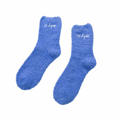 13 AGAIN FLUFFY SOCKS