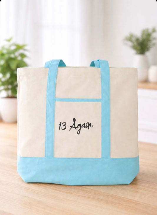 13 Again logo - Canvas Bag