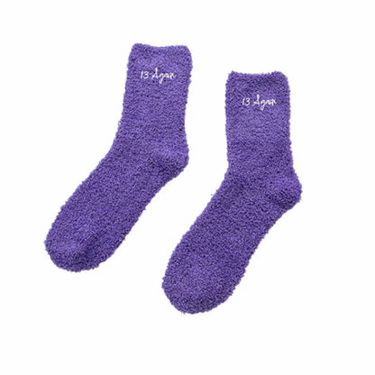 13 AGAIN FLUFFY SOCKS