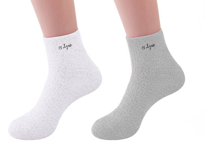 13 AGAIN FLUFFY SOCKS