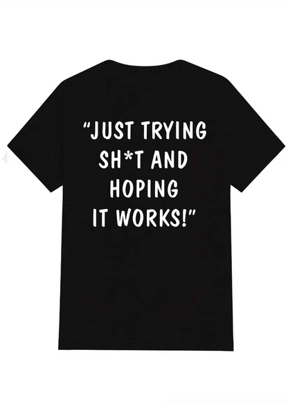 Max Quote - Black Tshirt