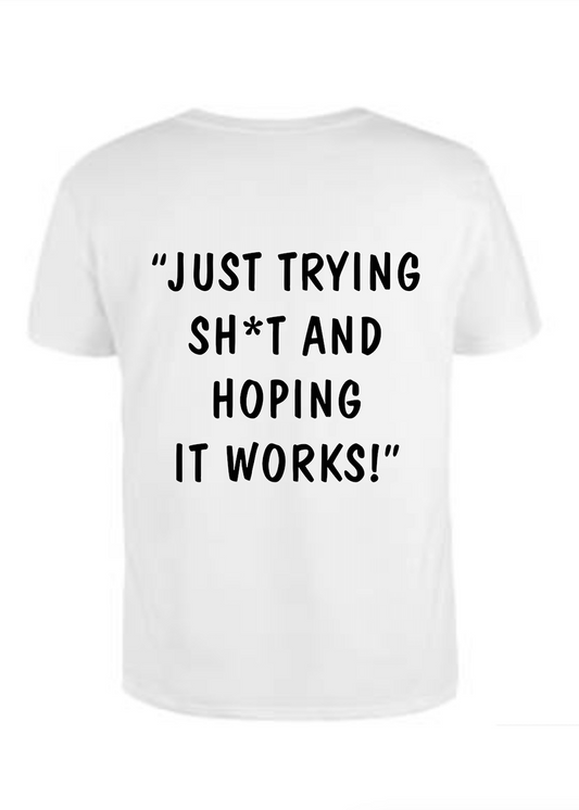 Max Quote - White Tshirt